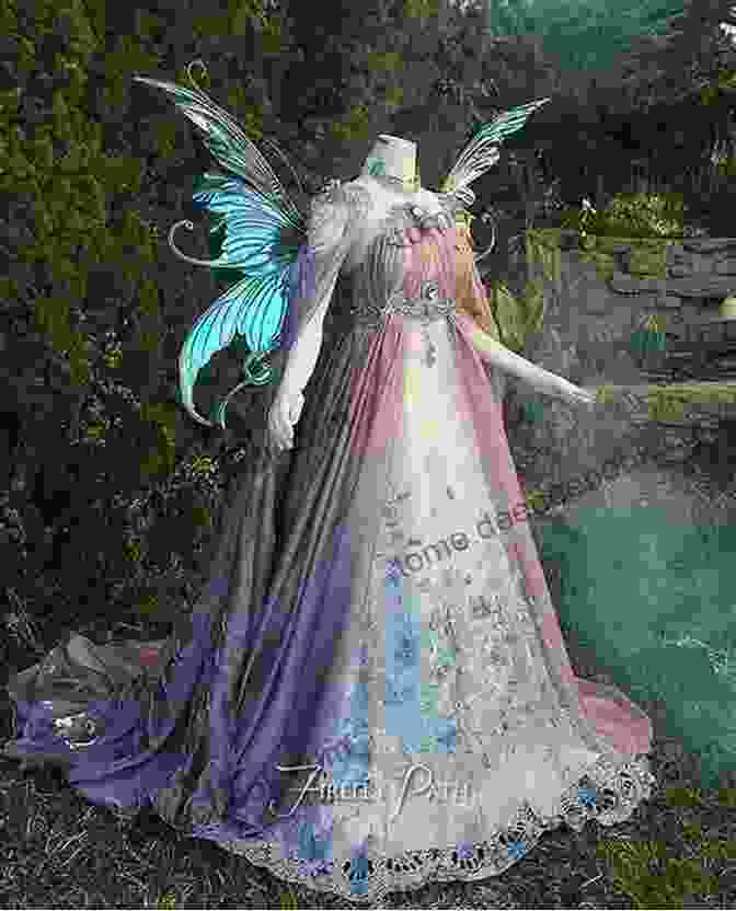 A Beautiful Fairy With Delicate Wings And A Flowing Gown Dances Gracefully Through The Air, Embodying The Ethereal Creatures Often Featured In Orkney And Shetland Folklore. The Folklore Of Orkney Shetland