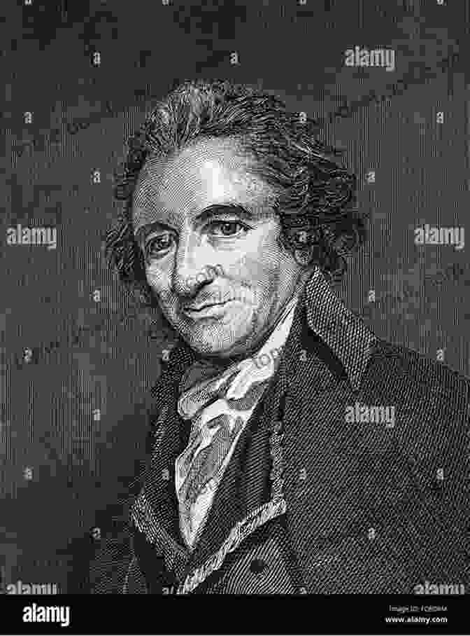 A Black And White Engraving Of Thomas Paine, Author Of Common Sense, Holding A Quill And Parchment Thomas Paine: Common Sense Robert F Gorman