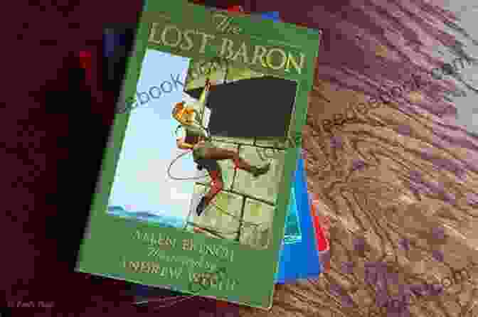 A Book Cover Depicting Baron Allen French, With The Title The Lost Baron Allen French