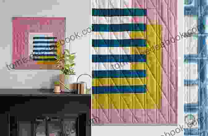 A Modern Patchwork Quilt Hanging On A Wall The Big Of Patchwork: 50 Fabulous Quilts From Judy Hopkins