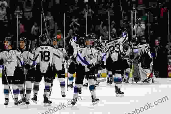 A Photo Of The Seattle Steelheads Hockey Team Celebrating A Goal Offsides: The Originals (Seattle Steelheads 3)