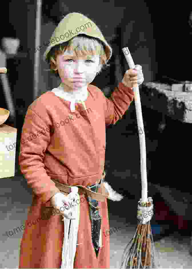 An Illustration Of A Young Boy In Medieval Attire, Holding A Sword And Shield, Riding Horseback Through A Vibrant Landscape. The Boy Knight G A Henty