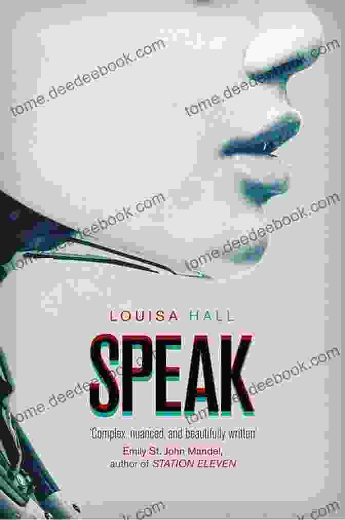 Book Cover Of Louisa Hall's Speak, Depicting A Woman's Face In Profile Against A Hazy Cityscape. Speak: A Novel Louisa Hall