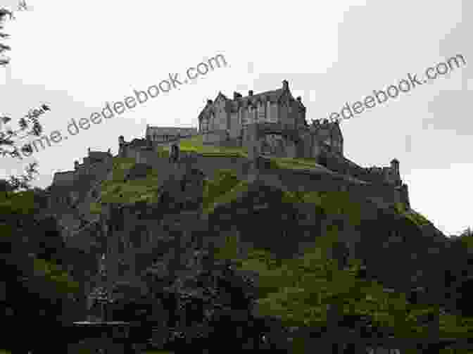 Edinburgh Castle Dominating The City Skyline Spirits In Awe: A True Account Of Travels In Scotland