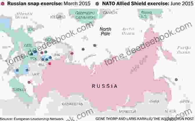 Map Showing The Deployment Of NATO Forces And Russian Military Bases In The Region Aftermath Of The Ukrainian Crisis