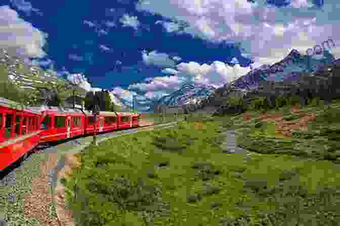 Panoramic View From The Glacier Express, Showcasing The Stunning Swiss Alps Travel Diary Switzerland By Rail June 2009