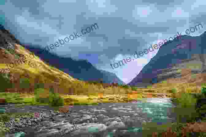 Panoramic View Of Glen Coe Valley With Mountains And A River Spirits In Awe: A True Account Of Travels In Scotland