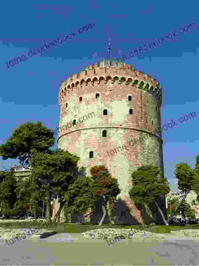 Ricky Admiring The White Tower In Thessaloniki, Greece Ricky S Dream Trip To Ancient Greece