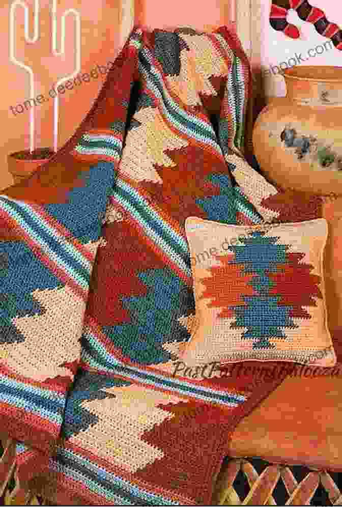 Southwest Afghan Crochet Pattern Southwest Afghans: 6 Modern Crochet Designs