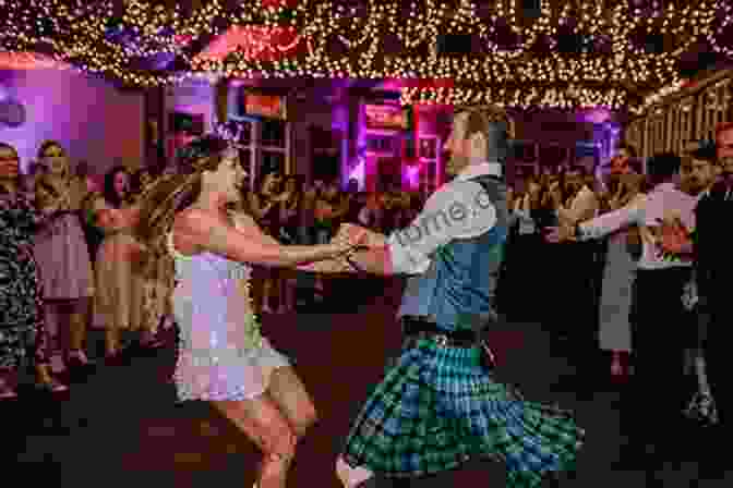 Traditional Scottish Ceilidh With Musicians And Dancers Spirits In Awe: A True Account Of Travels In Scotland