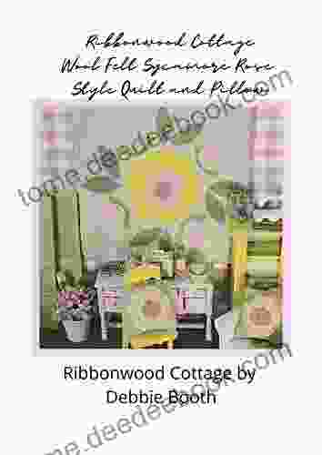 Miniature Quilt Sycamore Rose Wool Felt Quilt And Pillow : Step By Step Guide To Blanket Stitch Appique